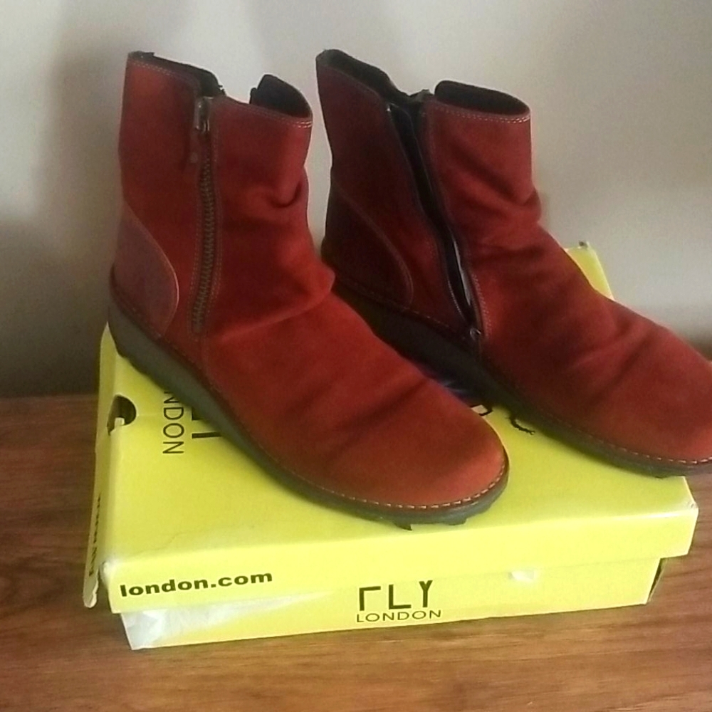 Fly London Mong ankle boots - new in box